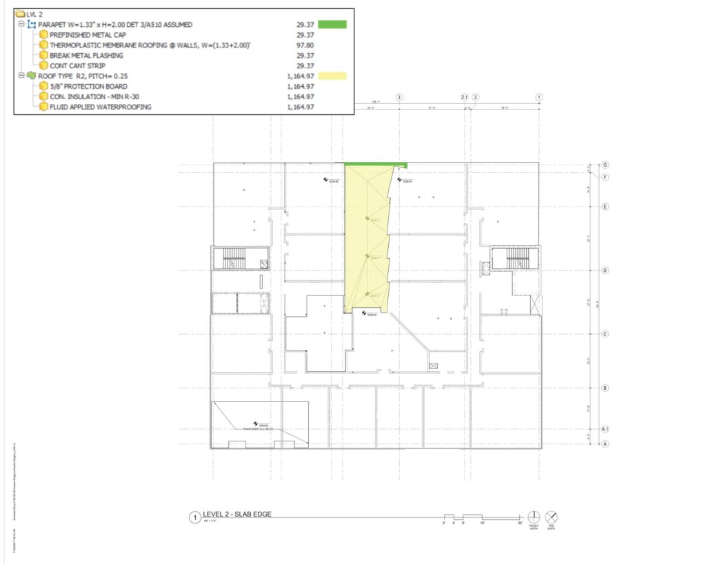 Roofing Takeoff Apartment 1