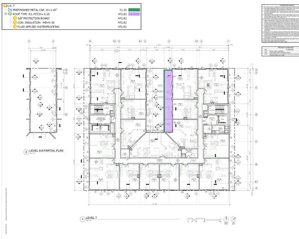 Roofing Takeoff Apartment 2